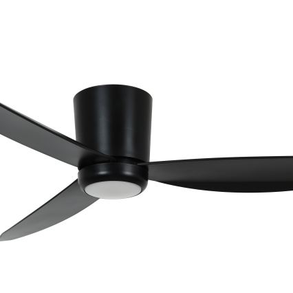 Lucci air 21610749 - LED himmennettävä tuuletin ARRAY 1xGX53/12W/230V musta + kauko-ohjaus