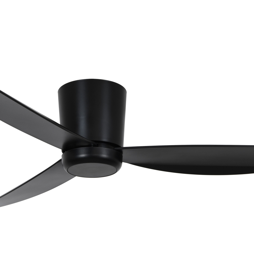 Lucci air 21610749 - LED himmennettävä tuuletin ARRAY 1xGX53/12W/230V musta + kauko-ohjaus