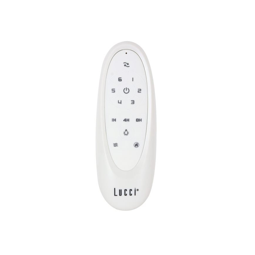 Lucci air 21610749 - LED himmennettävä tuuletin ARRAY 1xGX53/12W/230V musta + kauko-ohjaus