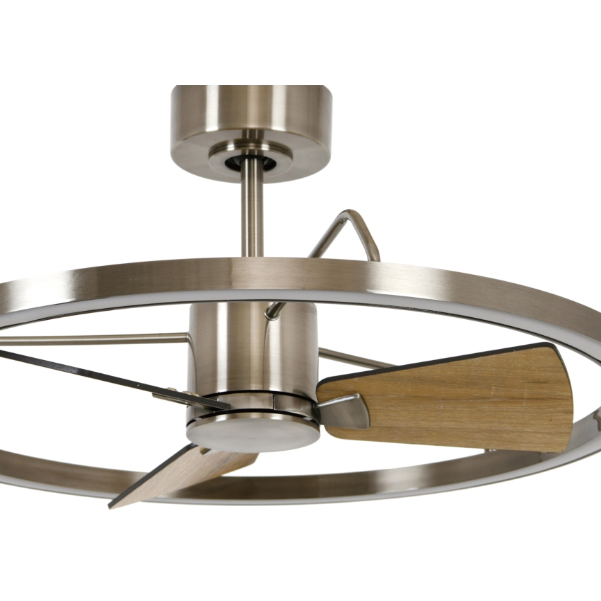 Lucci air 21611749 - LED himmennettävä kattovalo CESSNA LED/36W/230V 3000/4000/5000K mattakromi + kauko-ohjaus