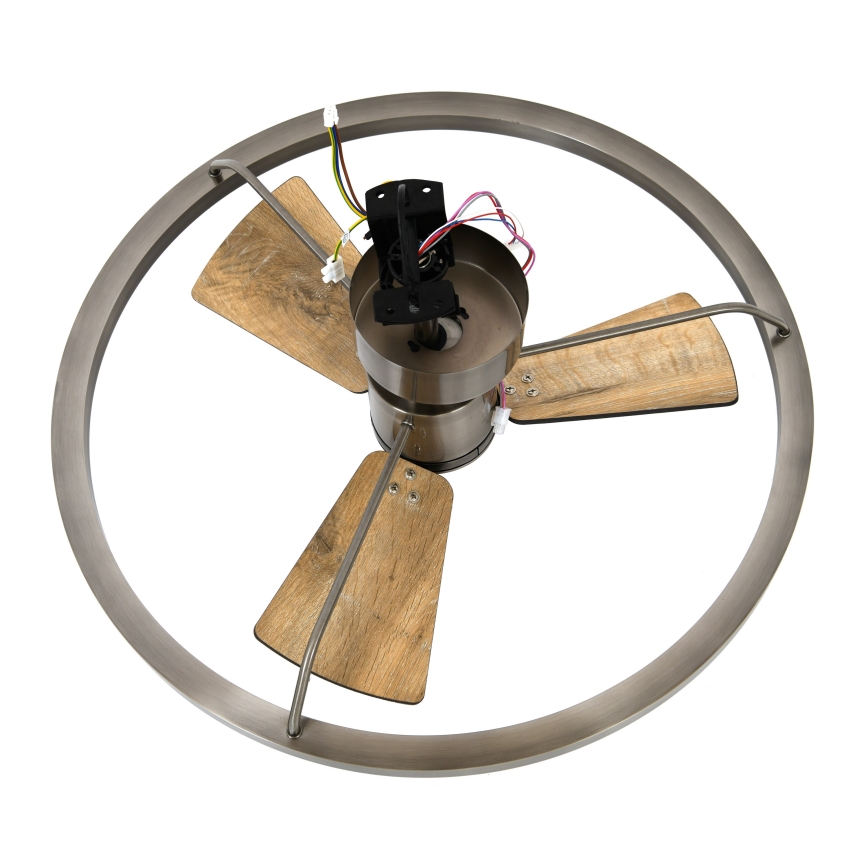 Lucci air 21611749 - LED himmennettävä kattovalo CESSNA LED/36W/230V 3000/4000/5000K mattakromi + kauko-ohjaus