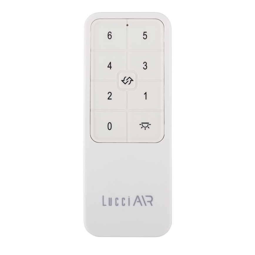 Lucci air 21616149 - Kattotuuletin MONZA IP55 musta + kauko-ohjaus