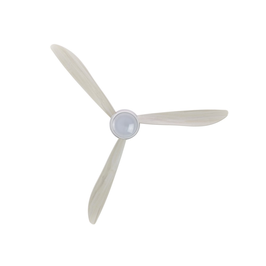 Lucci air 512911 - LED Kattotuuletin AIRFUSION NORDIC LED/20W/230V puu/valkoinen + kauko-ohjaus