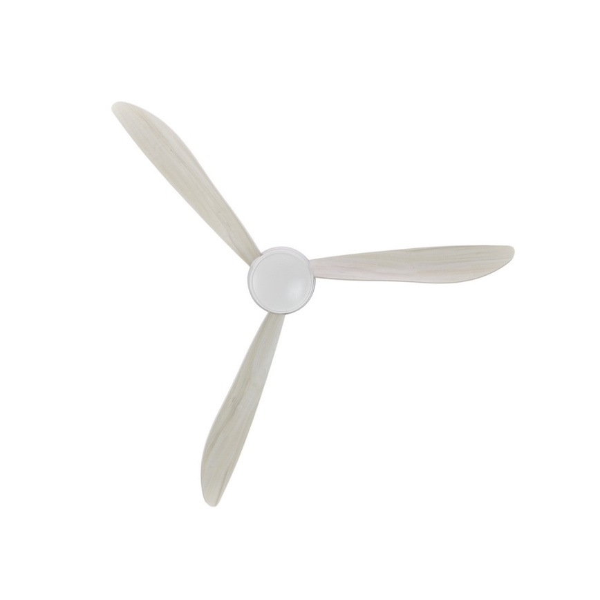 Lucci air 512911 - LED Kattotuuletin AIRFUSION NORDIC LED/20W/230V puu/valkoinen + kauko-ohjaus