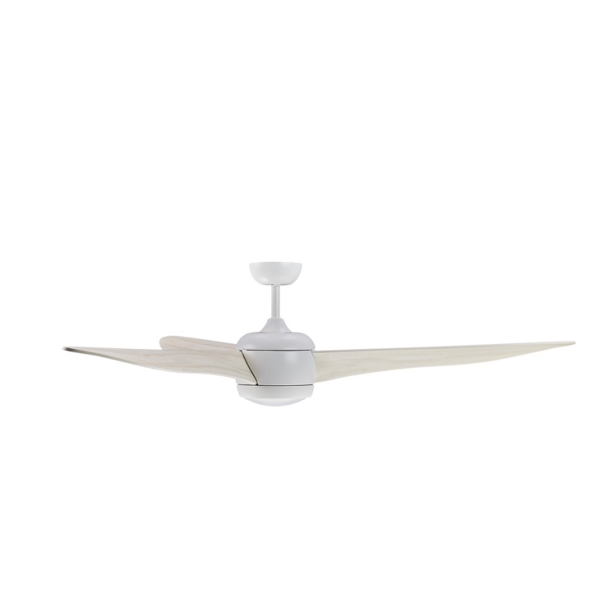 Lucci air 512911 - LED Kattotuuletin AIRFUSION NORDIC LED/20W/230V puu/valkoinen + kauko-ohjaus