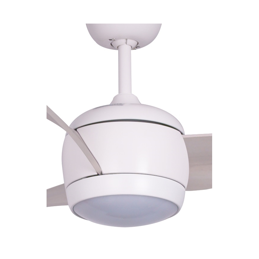 Lucci air 512911 - LED Kattotuuletin AIRFUSION NORDIC LED/20W/230V puu/valkoinen + kauko-ohjaus