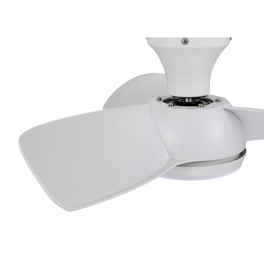 Lucci air 513071 - LED himmennettävä kattovalo SYROS LED/18W/230V 3000/4000/6000K valkoinen + kauko-ohjaus