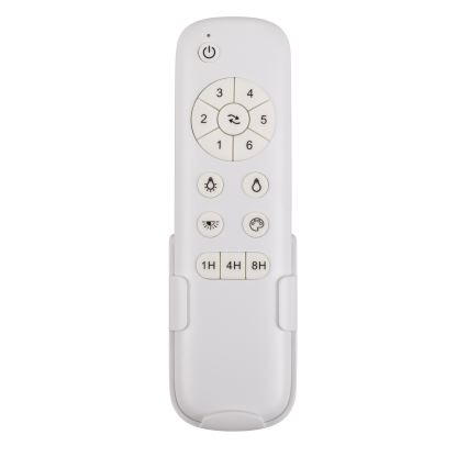 Lucci air 513072 - LED himmennettävä kattovalo BRONX LED/18W/230V 3000/4000/6000K musta/kiiltävä kromi + kauko-ohjaus