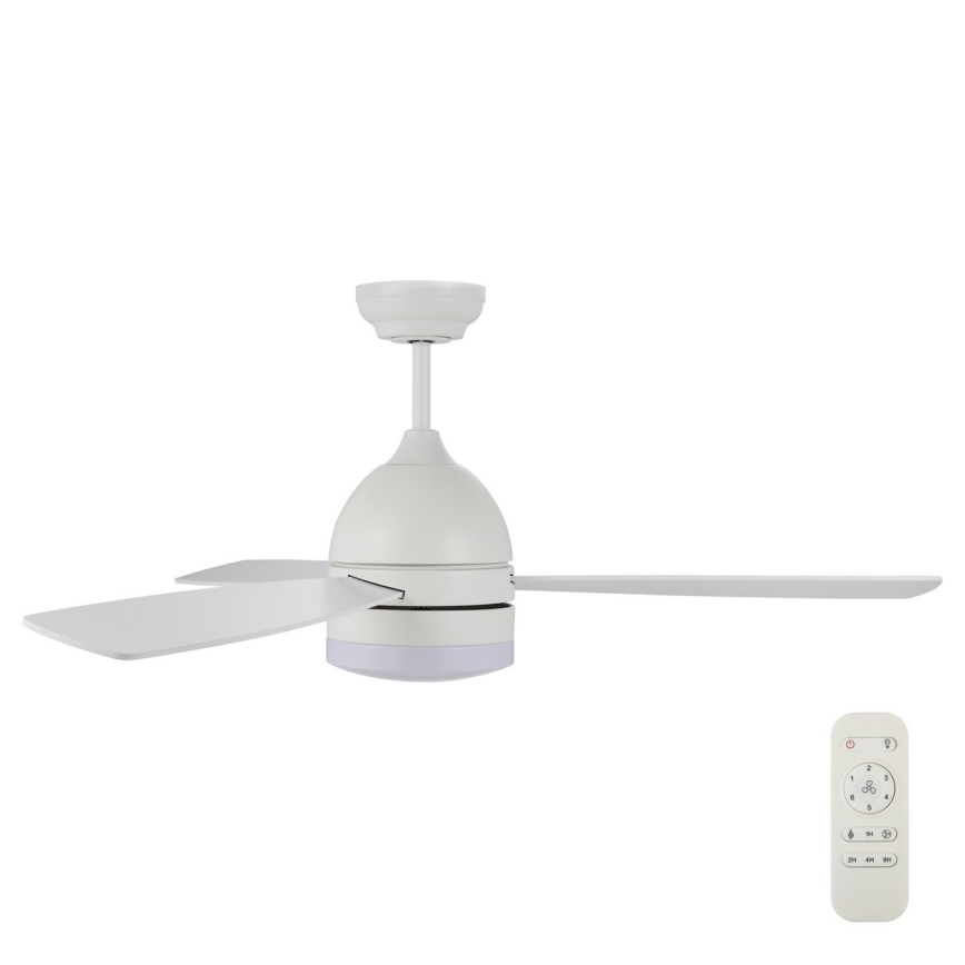 Lucci air 513075 - LED Kattotuuletin VECTOR LED/25W/230V 3000/4200/6500K valkoinen + kauko-ohjaus