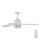 Lucci air 513075 - LED Kattotuuletin VECTOR LED/25W/230V 3000/4200/6500K valkoinen + kauko-ohjaus