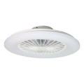 Lucci Air 513200 - LED Himmennettävä kattovalaisin tuulettimella OSLO LED/20W/230V 3000/4500/6500K valkoinen + kauko-ohjaus