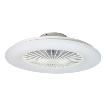 Lucci Air 513200 - LED Himmennettävä kattovalaisin tuulettimella OSLO LED/20W/230V 3000/4500/6500K valkoinen + kauko-ohjaus