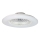 Lucci Air 513200 - LED Himmennettävä kattovalaisin tuulettimella OSLO LED/20W/230V 3000/4500/6500K valkoinen + kauko-ohjaus