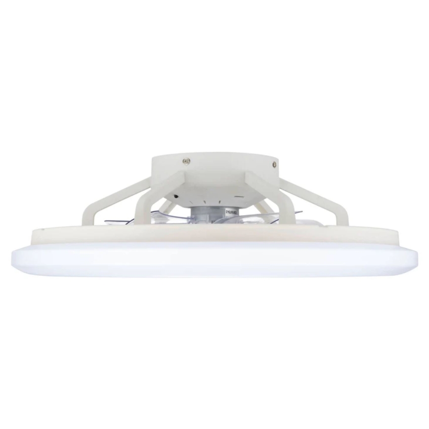 Lucci Air 513200 - LED Himmennettävä kattovalaisin tuulettimella OSLO LED/20W/230V 3000/4500/6500K valkoinen + kauko-ohjaus