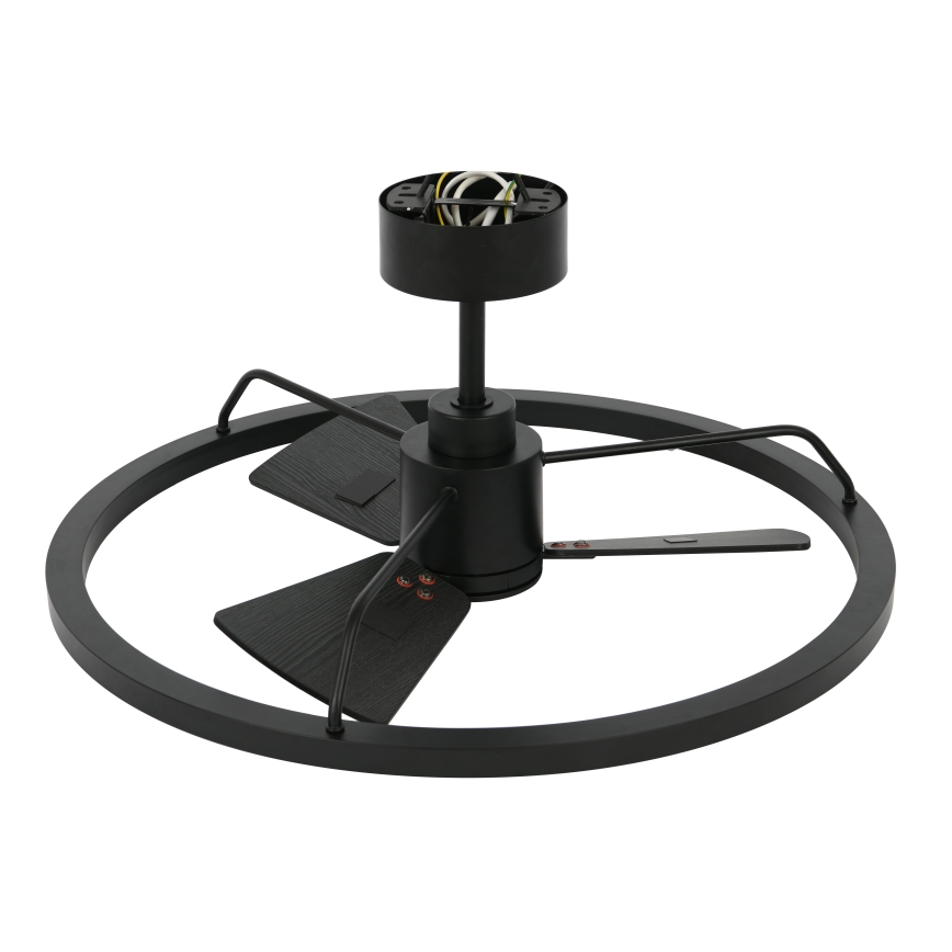 Lucci Air 516124 - LED himmennettävä kattovalo CESSNA LED/36W/230V 3000/4000/5000K musta + kauko-ohjaus