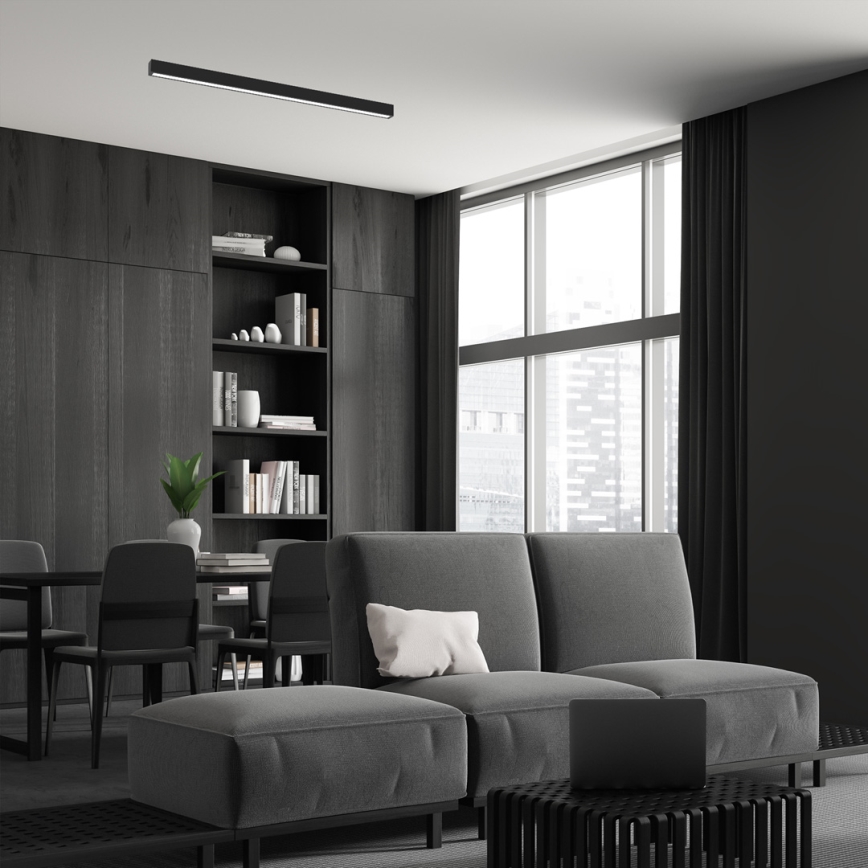 Kattovalaisin LUNGO T8 1xG13/18W/230V musta