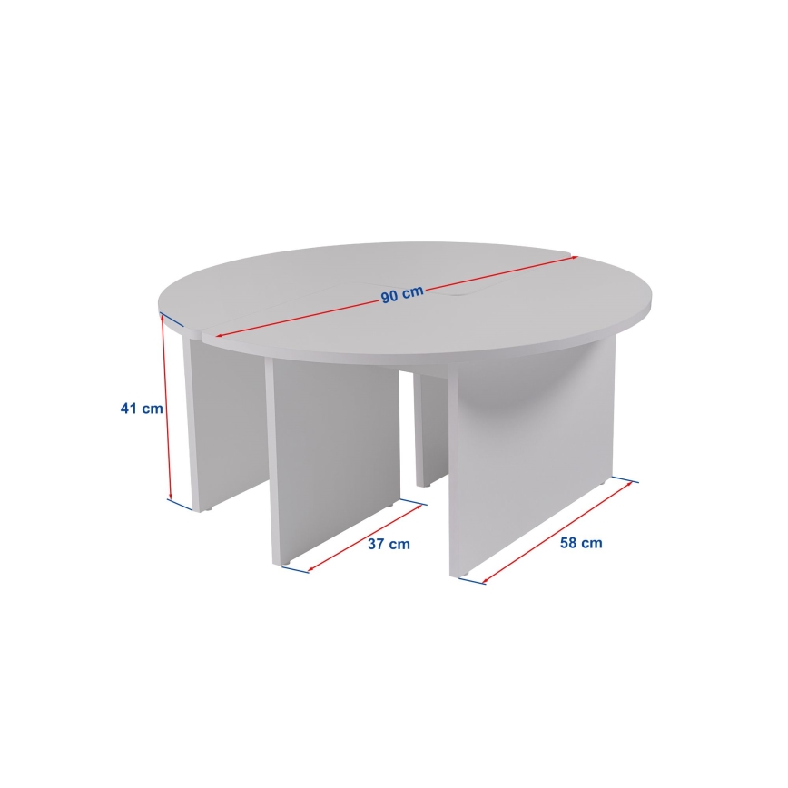 LUVIA-sohvapöytä, pähkinänvärinen