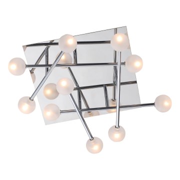 LUXERA 17101 - Kiinteä kattokruunu OLIVIA 10xG4/20W/230V