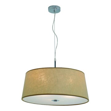 Luxera 18030 - Kattokruunu narulla COMBO 3xE27/60W/230V