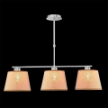 LUXERA 18066 - Kattokruunu COMBO 3xE27/60W beige