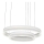 LUXERA 18408 - Himmennettävä LED-kattokruunu narussa VEDUA LED/78W/230V
