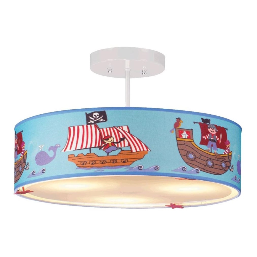 Luxera 28032 - Lasten kattokruunu BORUSIA 3xE14/40W/230V