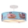 Luxera 28032 - Lasten kattokruunu BORUSIA 3xE14/40W/230V