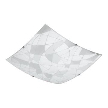 LUXERA 45115 - Seinäkattovalaisin FERRATA 2xE27/60W