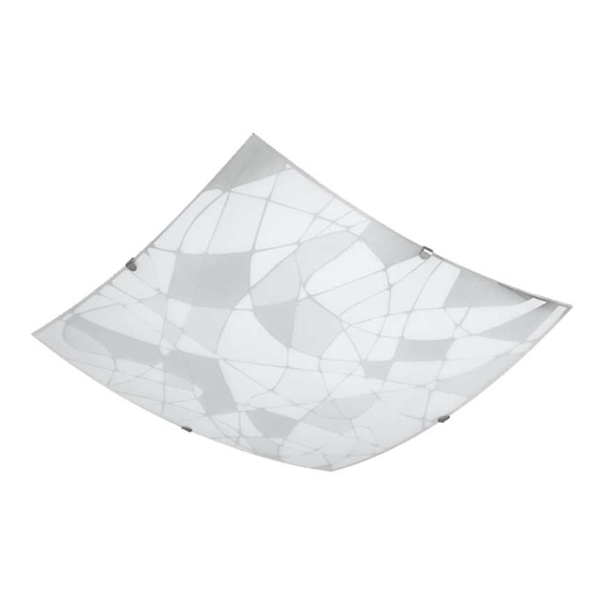 LUXERA 45115 - Seinäkattovalaisin FERRATA 2xE27/60W