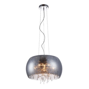 LUXERA 46090 - Kattokruunu narulla ATMOSPHERA 5xG9/7W/230V