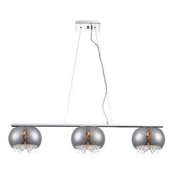 Luxera 46092 - Kattokruunu narulla ATMOSPHERA 3xG9/7W/230V