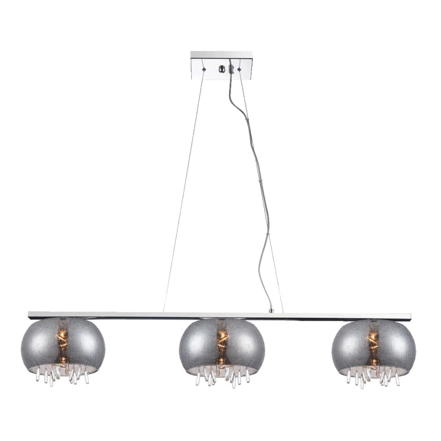 Luxera 46092 - Kattokruunu narulla ATMOSPHERA 3xG9/7W/230V