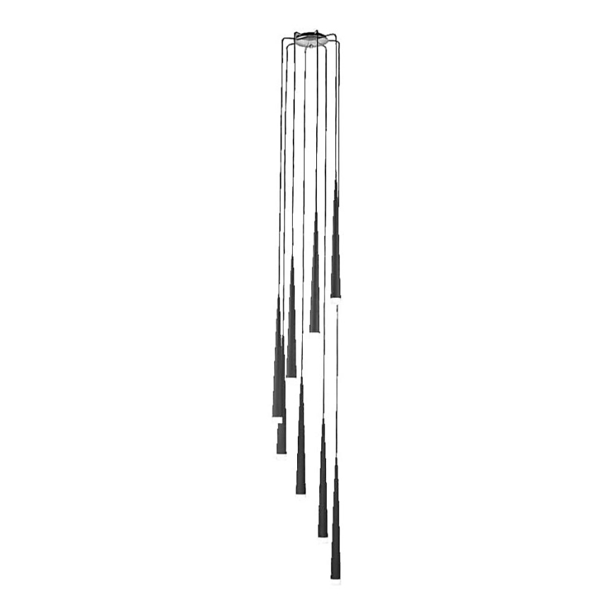 LUXERA 48005 - Riippukattokruunu EBONY 8xG9/33W/230V