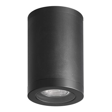 Luxera 48325 - Ulkokattovalo MOPTI 1xGU10/7W/230V IP54 musta