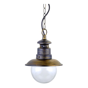 LUXERA 48401 - Ulkokattokruunu LIMASSOL 1xE27/60W/230V IP44