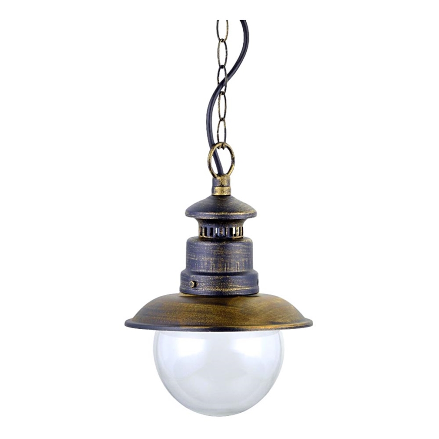 LUXERA 48401 - Ulkokattokruunu LIMASSOL 1xE27/60W/230V IP44