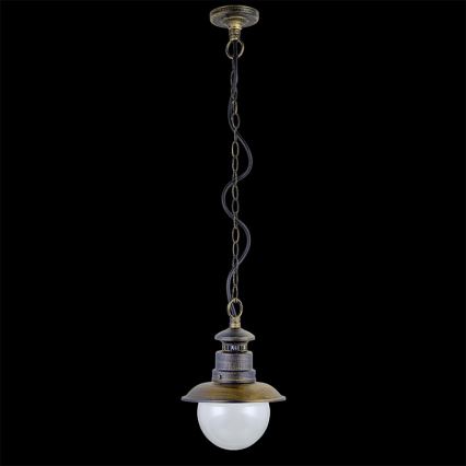 LUXERA 48401 - Ulkokattokruunu LIMASSOL 1xE27/60W/230V IP44