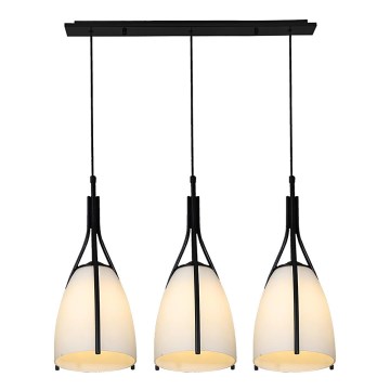 Luxera 61302 - Kattokruunu narulla ZORZO 3xE27/60W/230V