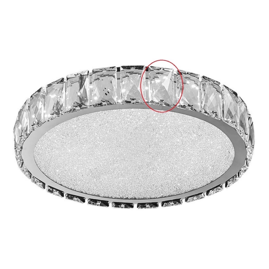 Luxera 62406 - Kattovalaisimen vaihtolasi GIRO 30 x 50 mm