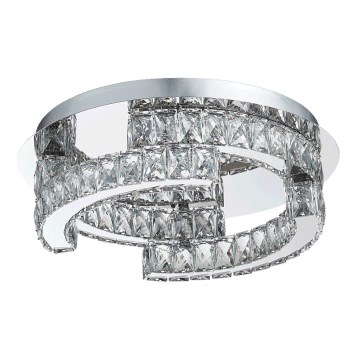 Luxera 62429 - LED-kristallikattovalaisin SANTANA 1xLED/24W/230V