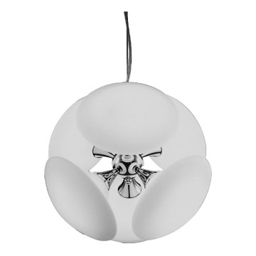 LUXERA 64300 - Kattokruunu narulla DIAMO 6xE14/40W/230V