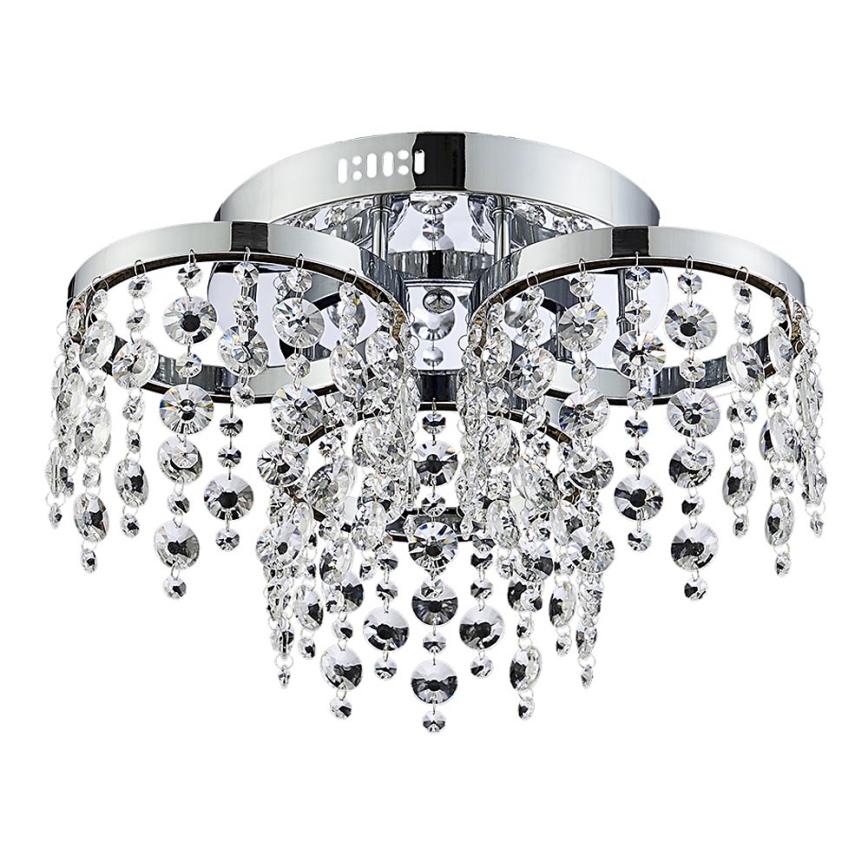 LUXERA 64394 - Kiinteä LED-kristallikruunu ERATTO 3xLED/11W/230V