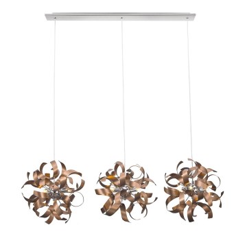 Luxera 64421 - Kattokruunu narulla RIBBON 3xG9/33W/230V