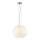 Luxera 68047 - Kattokruunu narulla BALVAN 1xE27/75W/230V