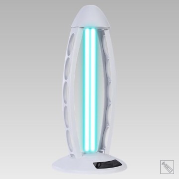 Luxera 70416 - Desinfioiva germisidinen lamppu otsonilla UVC/38W/230V + kaukosäädin