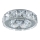 LUXERA 71055 - Upotettu valo CRYSTALS 1xGU10/50W/230V