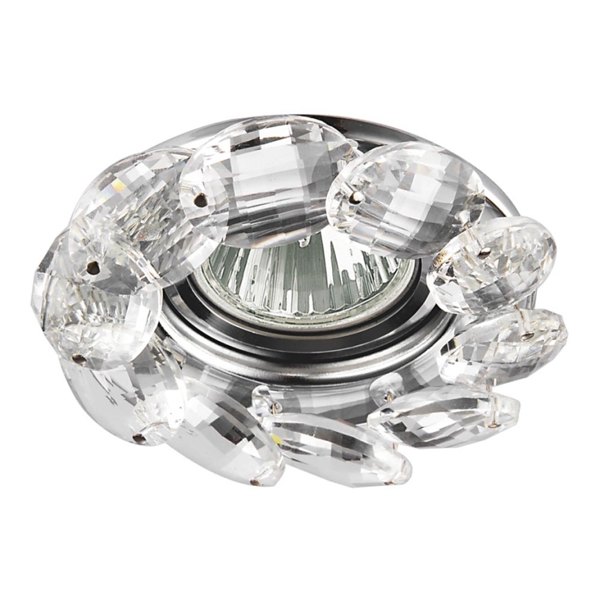 LUXERA 71073 - Upotettu valo CRYSTALS 1xGU10/50W/230V
