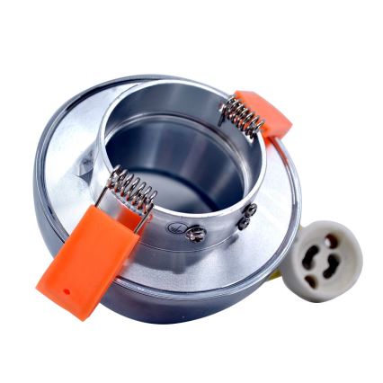LUXERA 71086 - Kylpyhuoneen upotettu valo 1xGU10/50W/230V IP44