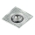 LUXERA 71092 - Upotettu valo ELEGANT GLASS FIX GU10/50W/230V