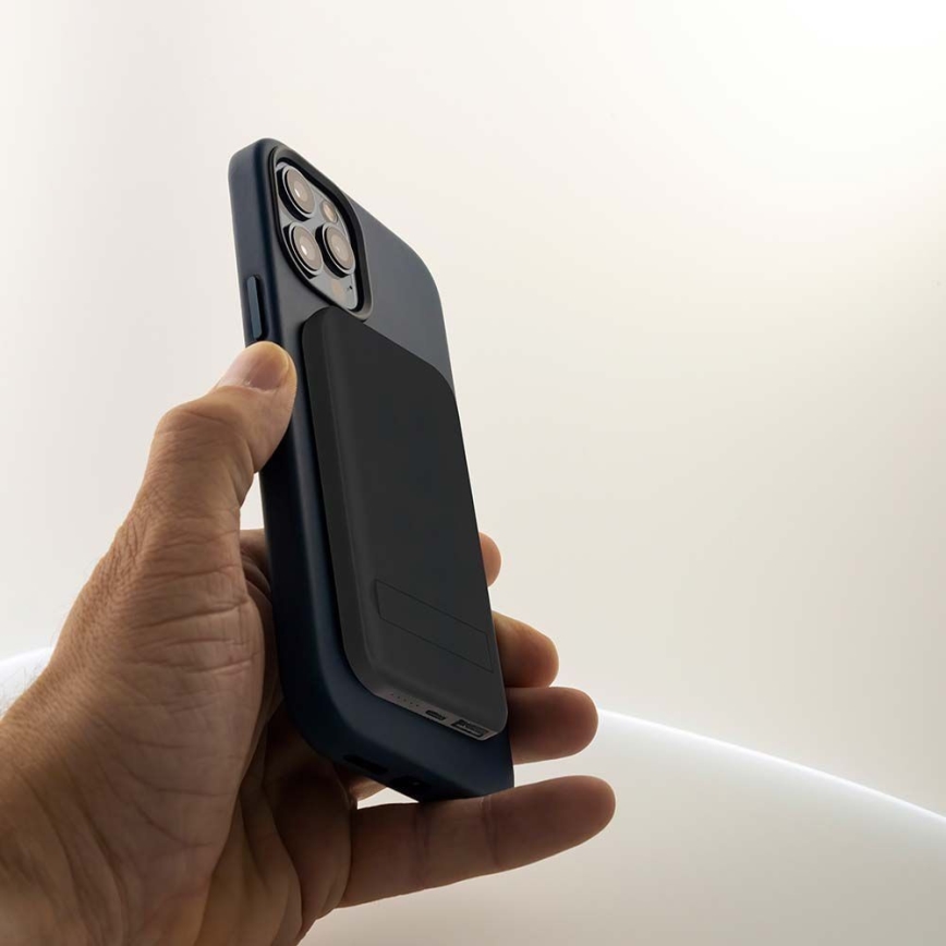 Magneettinen virtapankki langattomalla latauksella Power Delivery 10 000mAh/20W/3,7V musta